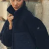 Bomber Sherpa Edge - Blu navy