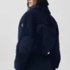 Bomber Sherpa Edge - Blu navy