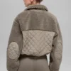 Bomber Sherpa Edge - Cacao chiaro
