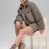 Bomber Sherpa Edge - Cacao chiaro
