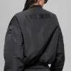 Bomber Urbanite in pelliccia sintetica - Nero/Avorio