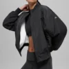 Bomber Urbanite in pelliccia sintetica - Nero/Avorio