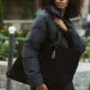Borsa tote Alo Tranquility - Camoscio nero