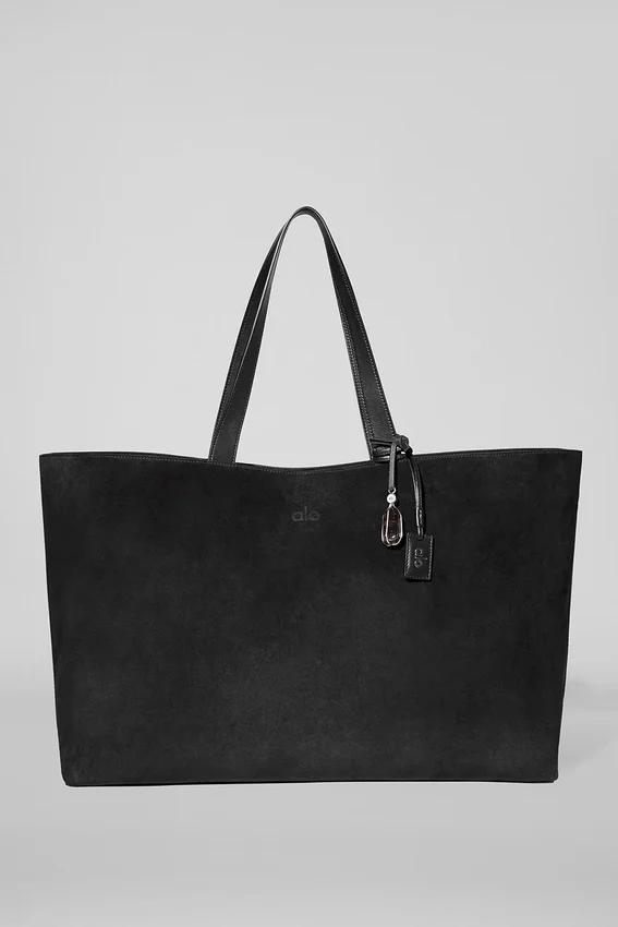 Borsa tote Alo Tranquility - Camoscio nero