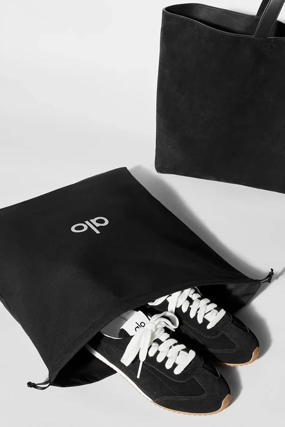 Borsa tote Alo Tranquility - Camoscio nero