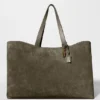 Borsa tote Alo Tranquility - Camoscio Olive Tree