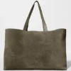 Borsa tote Alo Tranquility - Camoscio Olive Tree