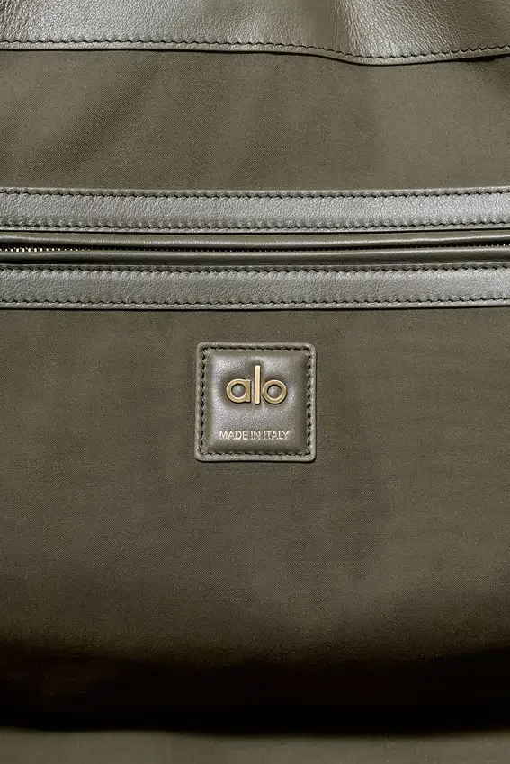 Borsa tote Alo Tranquility - Camoscio Olive Tree