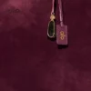 Borsa tote Alo Tranquility - Pelle scamosciata bordeaux