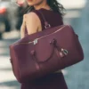 Borsoni da viaggio Alo - Pelle bordeaux