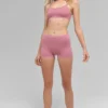 Boyshort Sheer Glow - Rosa selvatico