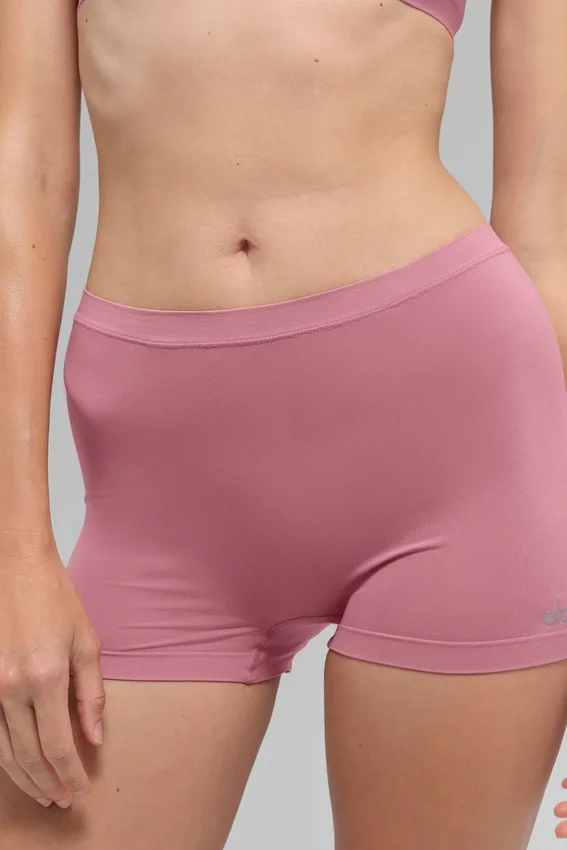 Boyshort Sheer Glow - Rosa selvatico