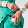 Braccialetto luminescente (confezione da 2) - Bianco/Verde abete