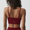 Bralette senza cuciture in modal a coste Delight - Rosso Summer Romance