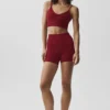 Bralette senza cuciture in modal a coste Delight - Rosso Summer Romance