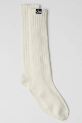 Calze arricciate unisex - Beige