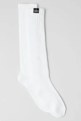 Calze arrotolate unisex - Bianco