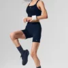 Calze arrotolate unisex - Blu navy