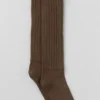 Calze arrotolate unisex - Espresso