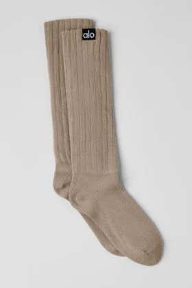 Calze arrotolate unisex - Gravel