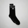 Calze da barre da donna Throwback - Nero/Bianco