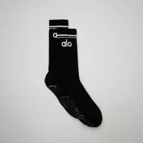 Calze da barre da donna Throwback - Nero/Bianco