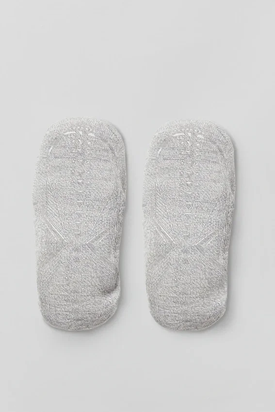 Calze da danza Pivot Barre da donna - Grigio melange sportivo