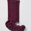 Calze da donna con cinturini Siren Grip - Borgogna