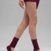 Calze da donna con cinturini Siren Grip - Borgogna