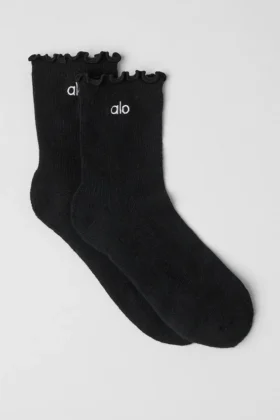 Calze da donna Lettuce Edge - Nero