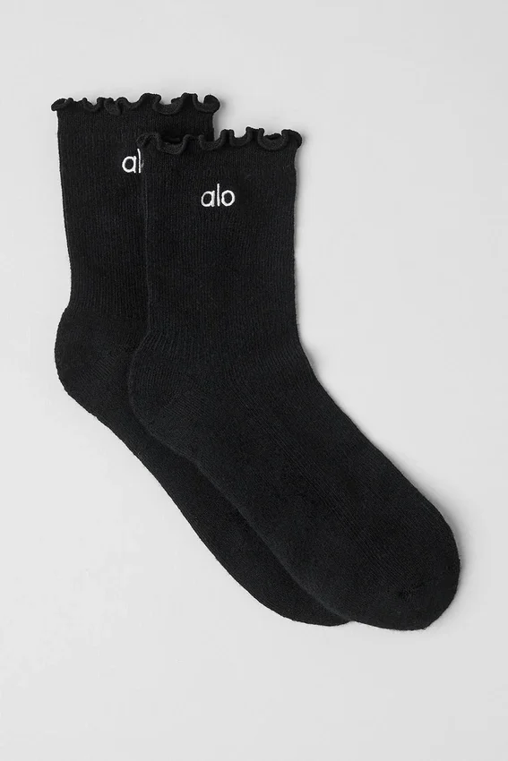Calze da donna Lettuce Edge - Nero