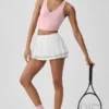 Calze da donna Lettuce Edge - Rosa vintage