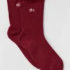 Calze da donna Lettuce Edge - Rosso Summer Romance