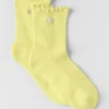 Calze da donna Lettuce Edge - Sunshine