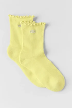Calze da donna Lettuce Edge - Sunshine