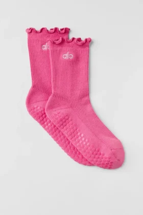 Calze Lettuce Edge Grip - Rosa Paradiso