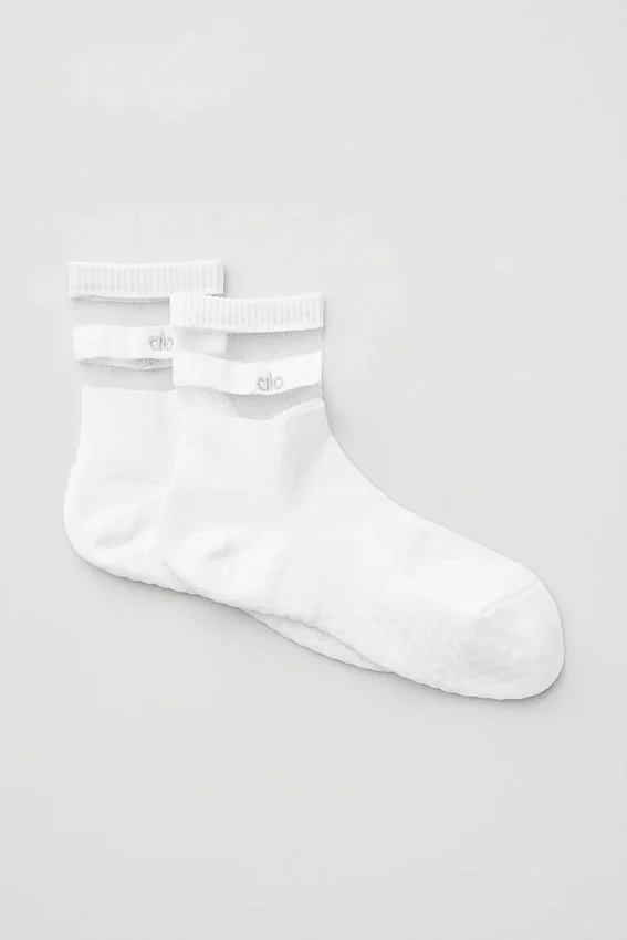 Calze Pulse Grip da donna - Bianco