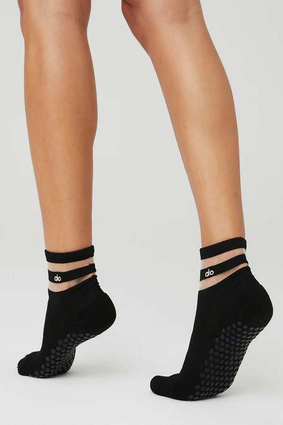 Calze Pulse Grip da donna - Nero