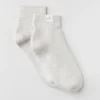 Calze Quarter Crew Street - Bianco melange