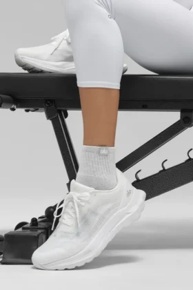 Calze Quarter Crew Street – Grigio melange sportivo