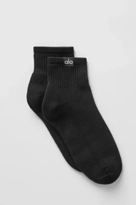 Calze Quarter Crew Street - Nero