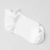 Calze sportive unisex con linguetta - Bianco/Titanio