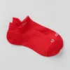 Calze sportive unisex con linguetta - Rosso brillante