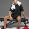 Calze sportive unisex con linguetta - Rosso brillante