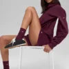 Calze unisex a gamba corta dal look sobrio - Borgogna