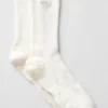 Calze unisex a gamba corta e dal design sobrio - Avorio