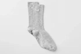 Calze unisex a gamba corta - Grigio melange sportivo