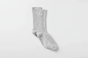 Calze unisex a gamba corta - Grigio melange sportivo