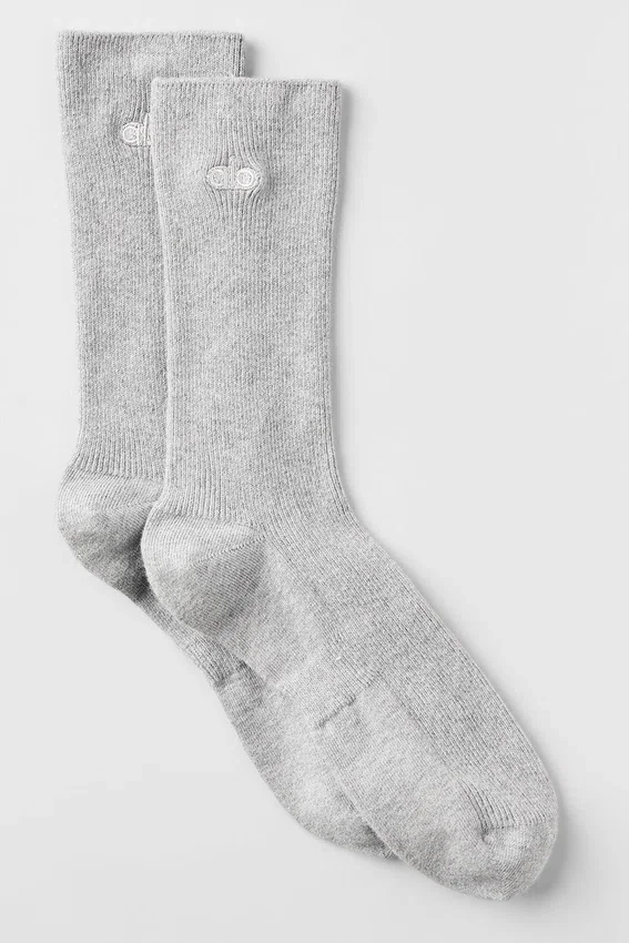 Calze unisex a gamba corta - Grigio melange sportivo