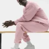 Calze unisex a gamba corta in stile retrò - Bianco/Rosa vintage
